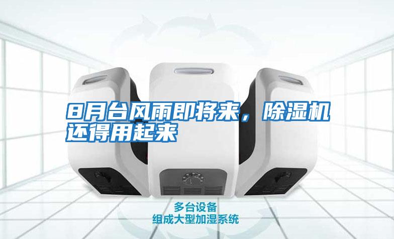 8月臺風(fēng)雨即將來，除濕機還得用起來