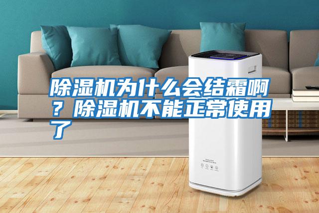 除濕機為什么會結霜??？除濕機不能正常使用了