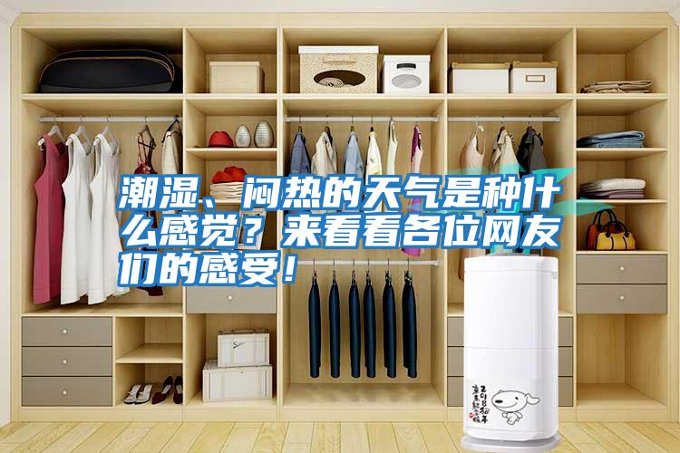 潮濕、悶熱的天氣是種什么感覺？來看看各位網友們的感受！