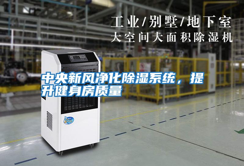 中央新風凈化除濕系統，提升健身房質量