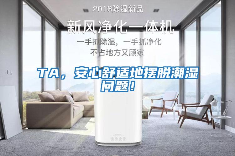 TA，安心舒適地?cái)[脫潮濕問題！
