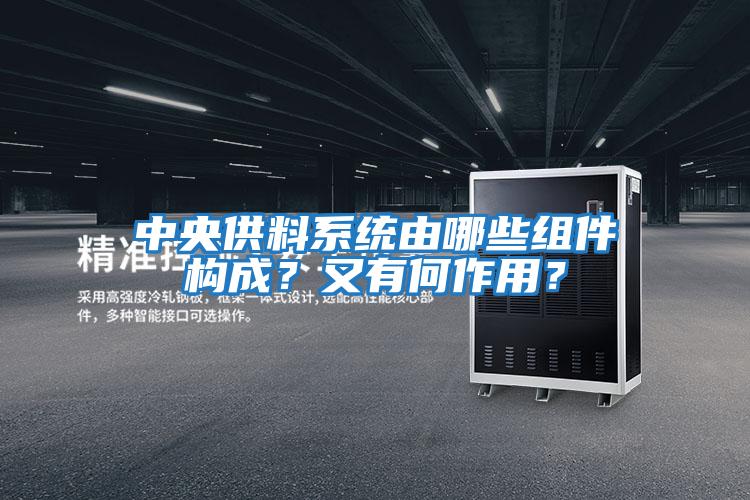 中央供料系統(tǒng)由哪些組件構(gòu)成？又有何作用？
