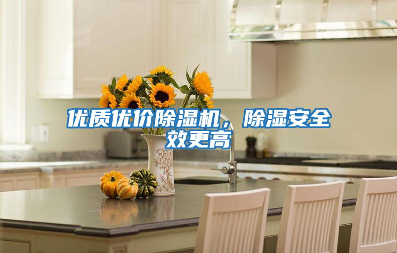 優質優價除濕機，除濕安全效更高