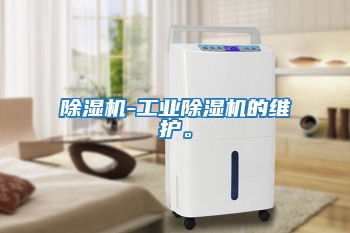 除濕機-工業除濕機的維護。