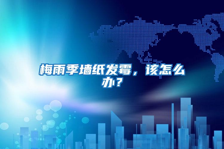 梅雨季墻紙發(fā)霉，該怎么辦？