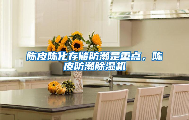 陳皮陳化存儲防潮是重點，陳皮防潮除濕機