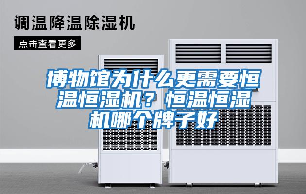 博物館為什么更需要恒溫恒濕機(jī)？恒溫恒濕機(jī)哪個(gè)牌子好