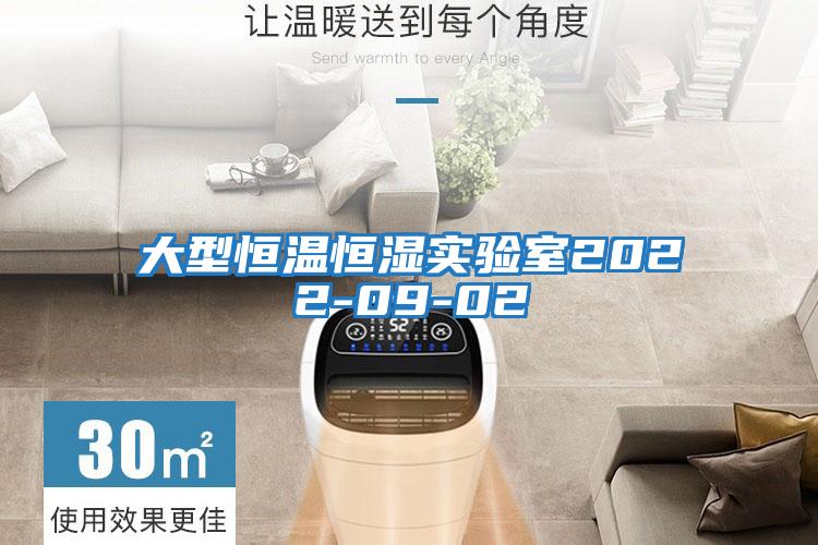 大型恒溫恒濕實(shí)驗(yàn)室2022-09-02
