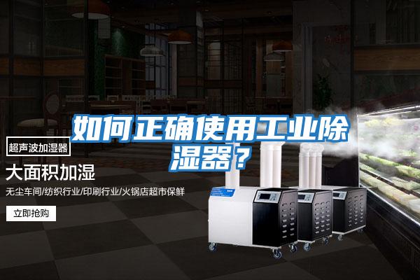 如何正確使用工業(yè)除濕器？