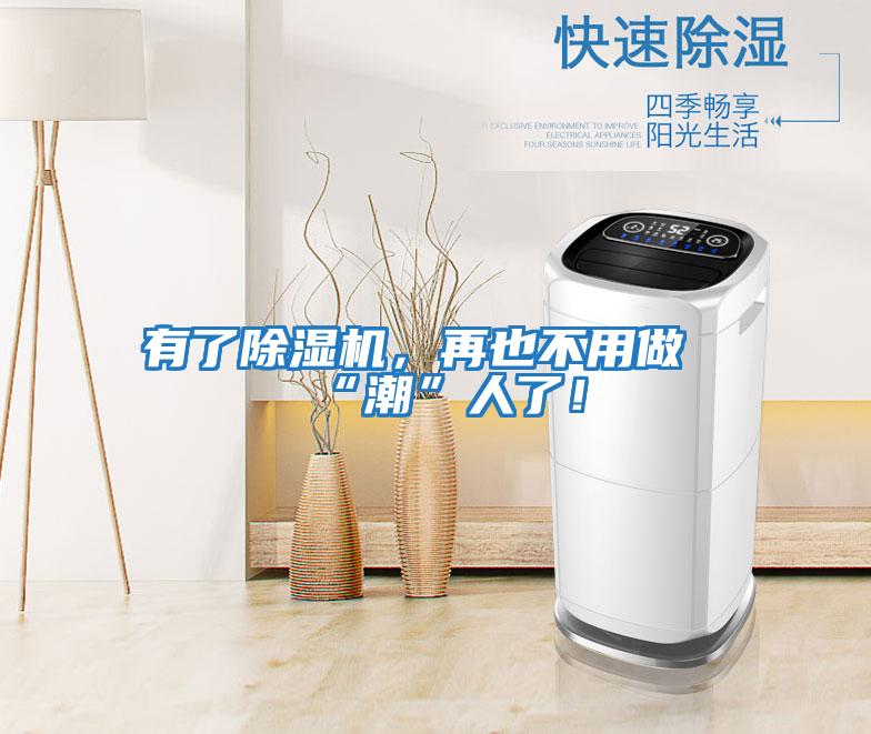 有了除濕機，再也不用做“潮”人了！