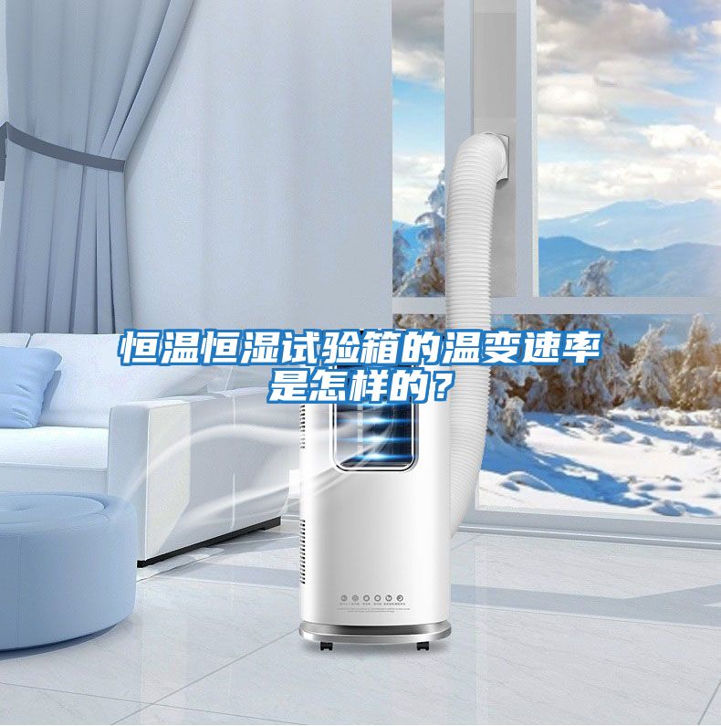 恒溫恒濕試驗(yàn)箱的溫變速率是怎樣的？
