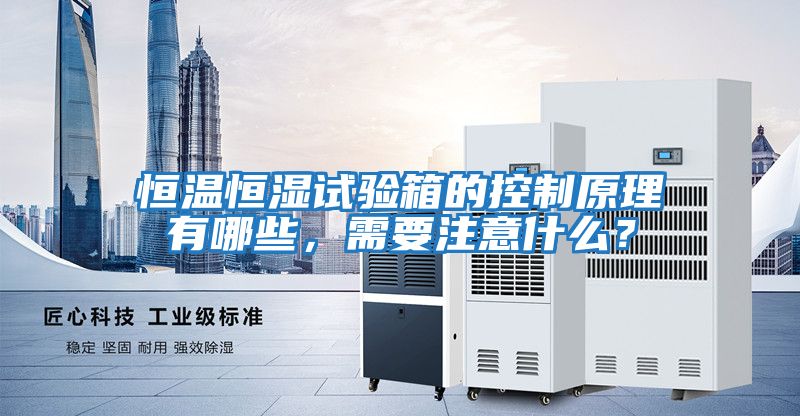 恒溫恒濕試驗箱的控制原理有哪些，需要注意什么？