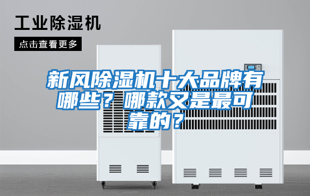 新風(fēng)除濕機(jī)十大品牌有哪些？哪款又是最可靠的？