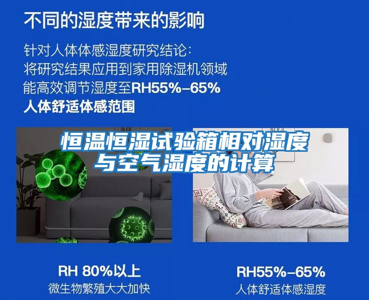 恒溫恒濕試驗(yàn)箱相對濕度與空氣濕度的計(jì)算