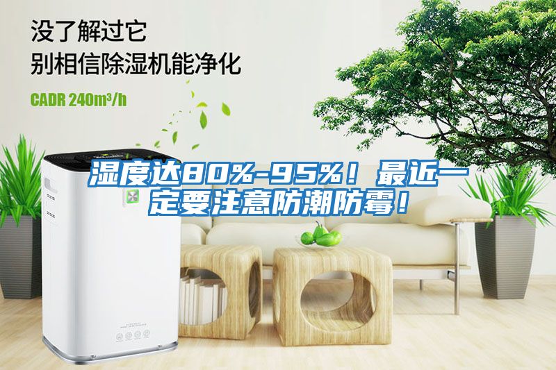 濕度達80%-95%！最近一定要注意防潮防霉！