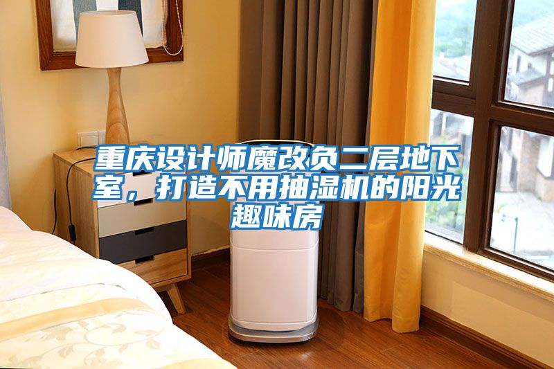 重慶設(shè)計(jì)師魔改負(fù)二層地下室，打造不用抽濕機(jī)的陽(yáng)光趣味房