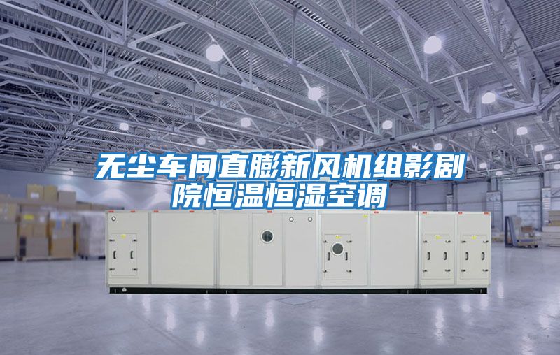 無塵車間直膨新風機組影劇院恒溫恒濕空調(diào)