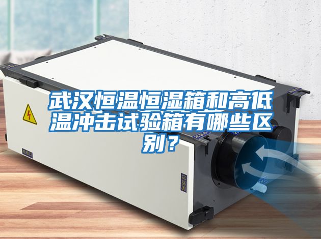 武漢恒溫恒濕箱和高低溫沖擊試驗(yàn)箱有哪些區(qū)別？