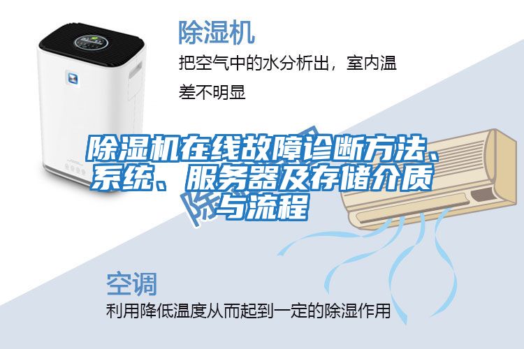 除濕機在線故障診斷方法、系統、服務器及存儲介質與流程