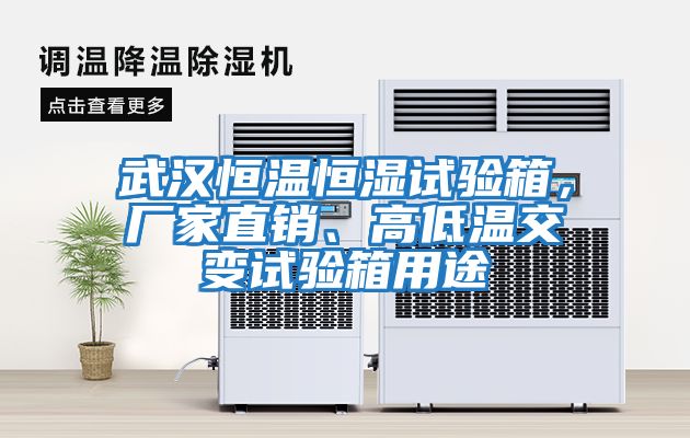 武漢恒溫恒濕試驗(yàn)箱，廠(chǎng)家直銷(xiāo)、高低溫交變?cè)囼?yàn)箱用途