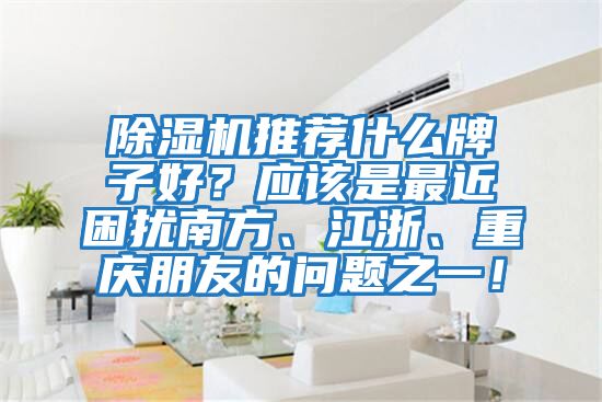 除濕機推薦什么牌子好？應(yīng)該是最近困擾南方、江浙、重慶朋友的問題之一！