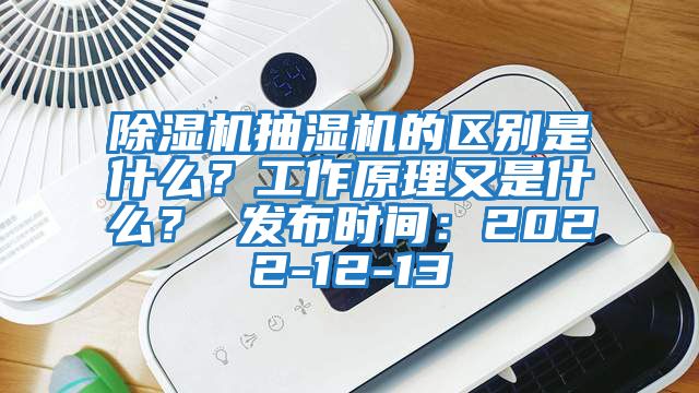 除濕機(jī)抽濕機(jī)的區(qū)別是什么？工作原理又是什么？ 發(fā)布時(shí)間：2022-12-13