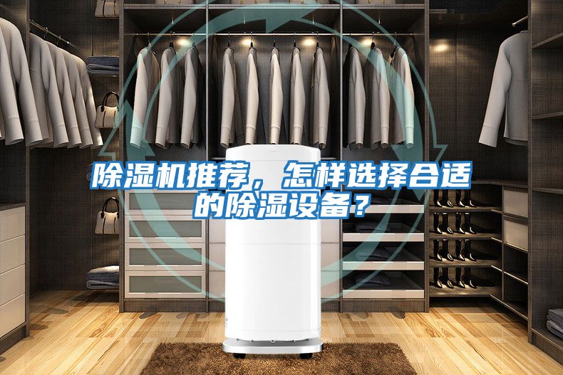 除濕機推薦，怎樣選擇合適的除濕設備？