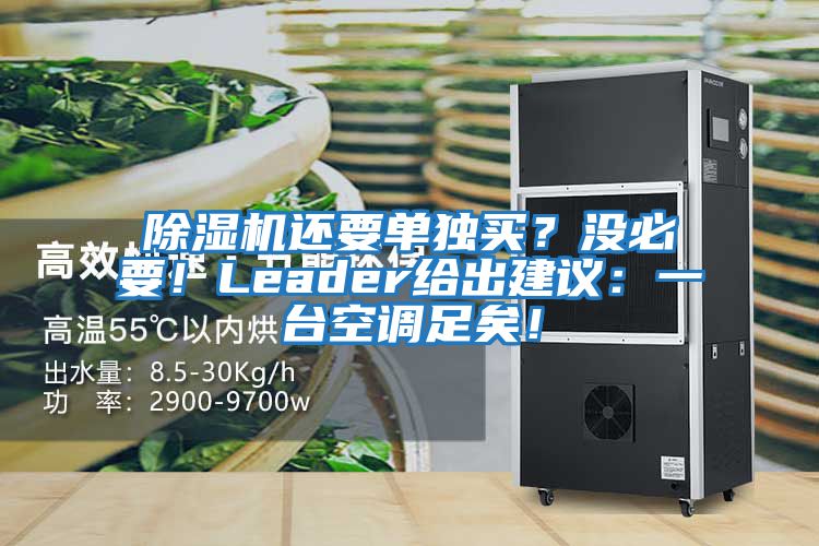除濕機(jī)還要單獨(dú)買(mǎi)？沒(méi)必要！Leader給出建議：一臺(tái)空調(diào)足矣！