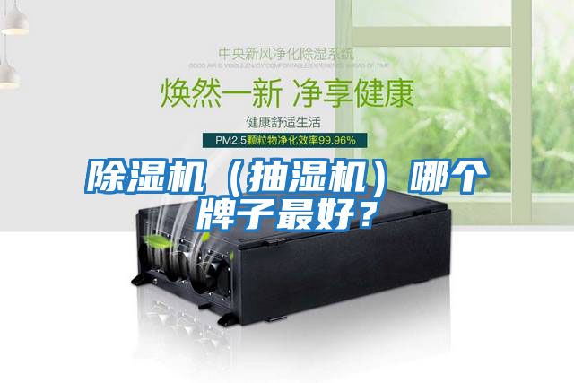 除濕機（抽濕機）哪個牌子最好？
